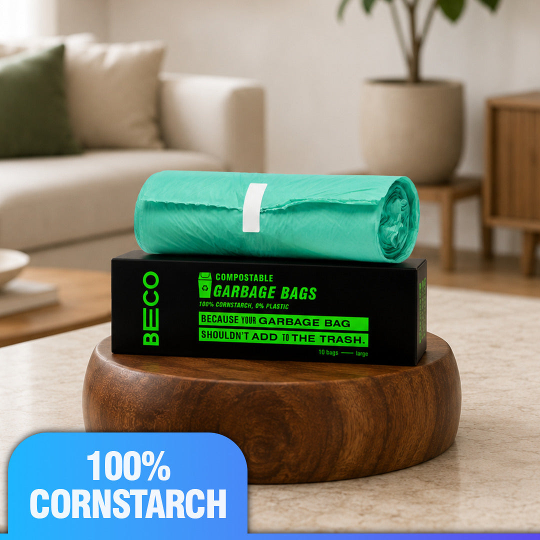Compostable Garbage Bags - Large - 10 bags/roll